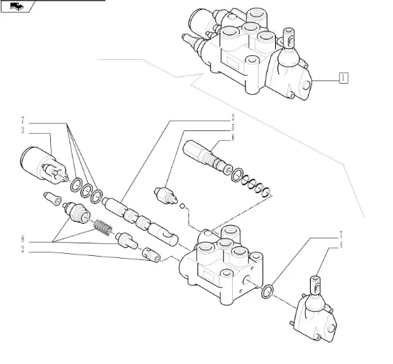 5095109 - секция распределителя